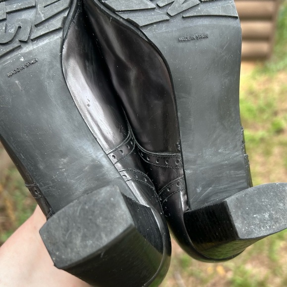 Stuart Weitzman size 6 m Oxford Shoes Size dark academia witchy gothcore - Picture 8 of 17